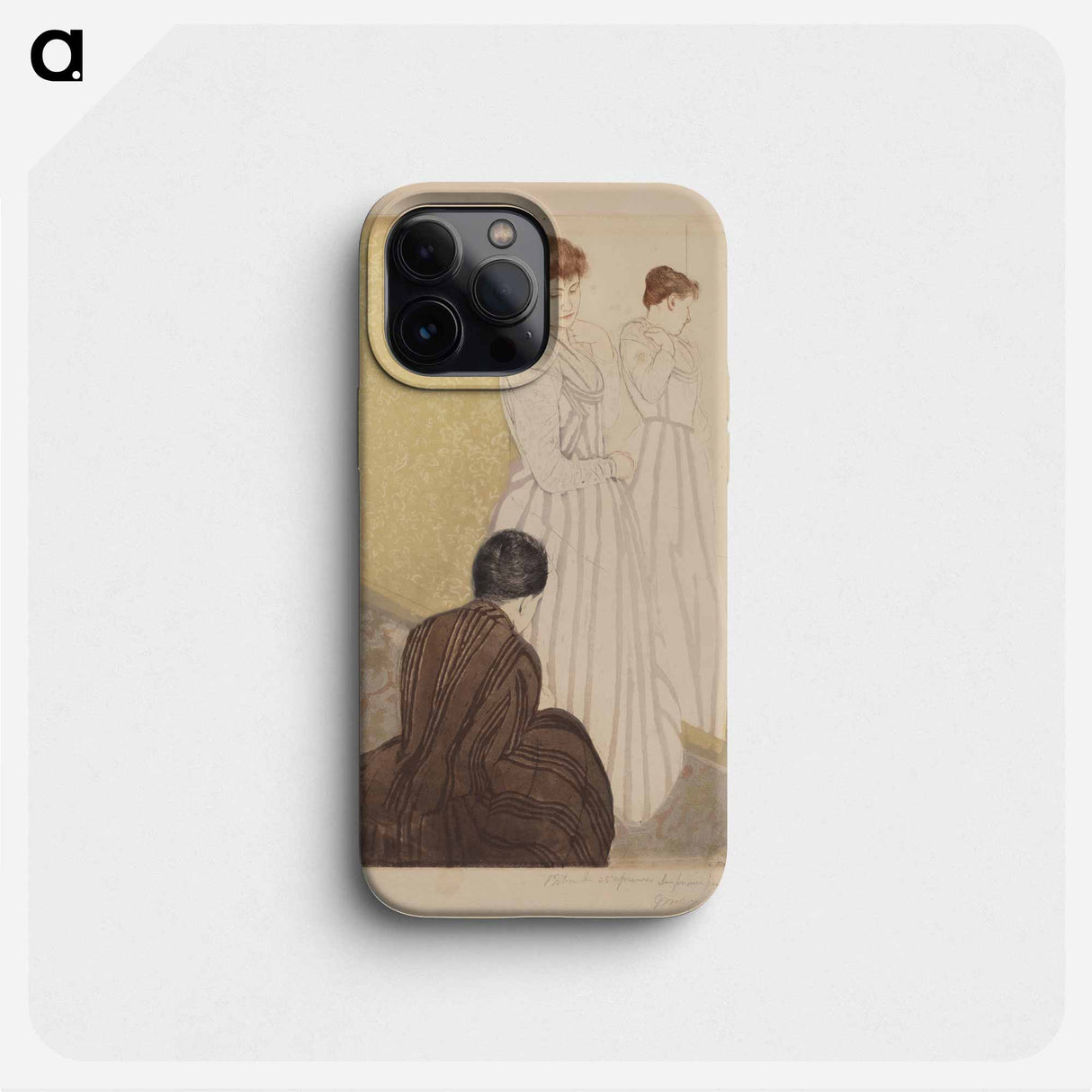 The Fitting - Mary Cassatt Phone Case.