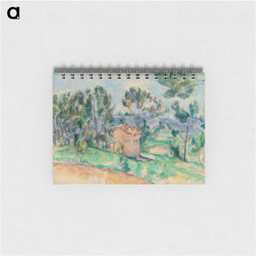 アートメモ帳-Hunting Cabin in Provence - ポール セザンヌ Memo.