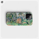 Hunting Cabin in Provence - Paul Cezanne Phone Case.