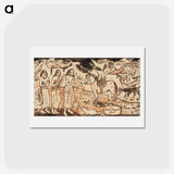 アートポストカード-Change of Residence - ポール ゴーギャン Postcard.