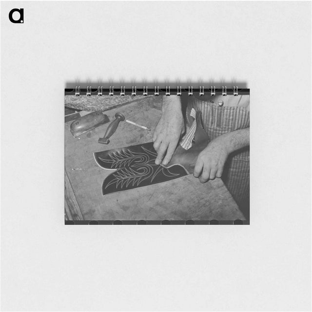 アートメモ帳-Shelling Pecans
 - ラッセル リー Memo.