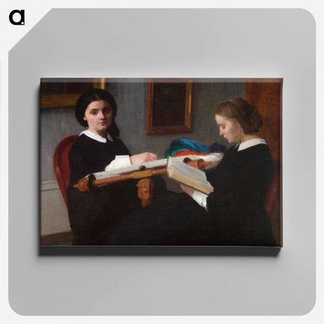 アートパネル-The Two Sisters
 - セントルイス美術館 Canvas.