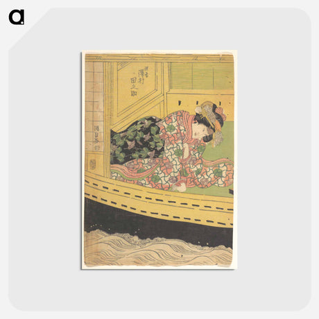 アートポストカード-Utagawa Kunisada Print
 - 歌川 国貞 Postcard.