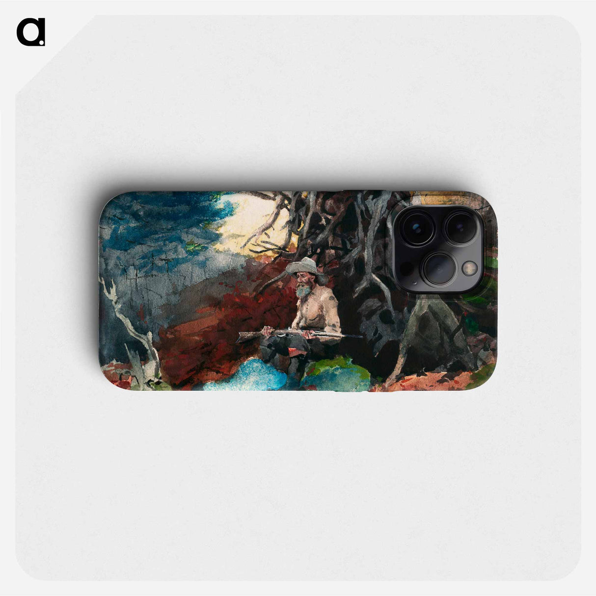 Campfire, Adirondacks - Winslow Homer Phone Case.