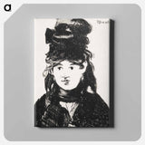 アートパネル-Berthe Morisot (en noir) [Berthe Morisot (In Black)]
 - イェール大学アートギャラリー Canvas.