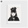 アートポストカード-Berthe Morisot (en noir) [Berthe Morisot (In Black)]
 - イェール大学アートギャラリー Postcard.