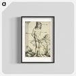 アートポスター-St. Sebastian at the Column - アルブレヒト デューラー Poster.