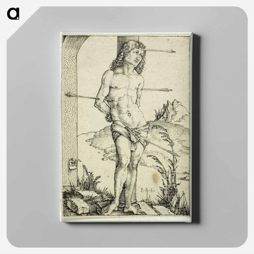 St. Sebastian at the Column - アルブレヒト デューラー Canvas.