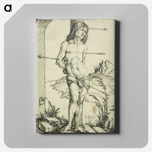 St. Sebastian at the Column - アルブレヒト デューラー Canvas.