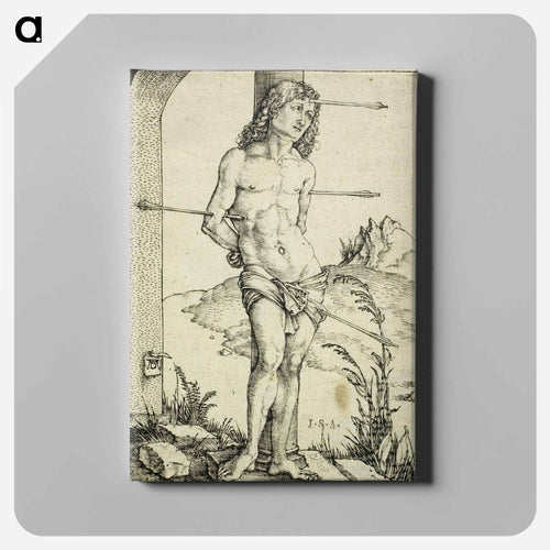 St. Sebastian at the Column - アルブレヒト デューラー Canvas.