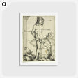 アートポストカード-St. Sebastian at the Column - アルブレヒト デューラー Postcard.