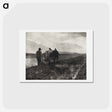 アートポストカード-Ploughing - アルフレッド スティーグリッツ Postcard.