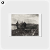 アートポストカード-Ploughing - アルフレッド スティーグリッツ Postcard.