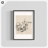 Cowherder - カミーユ ピサロ Poster.