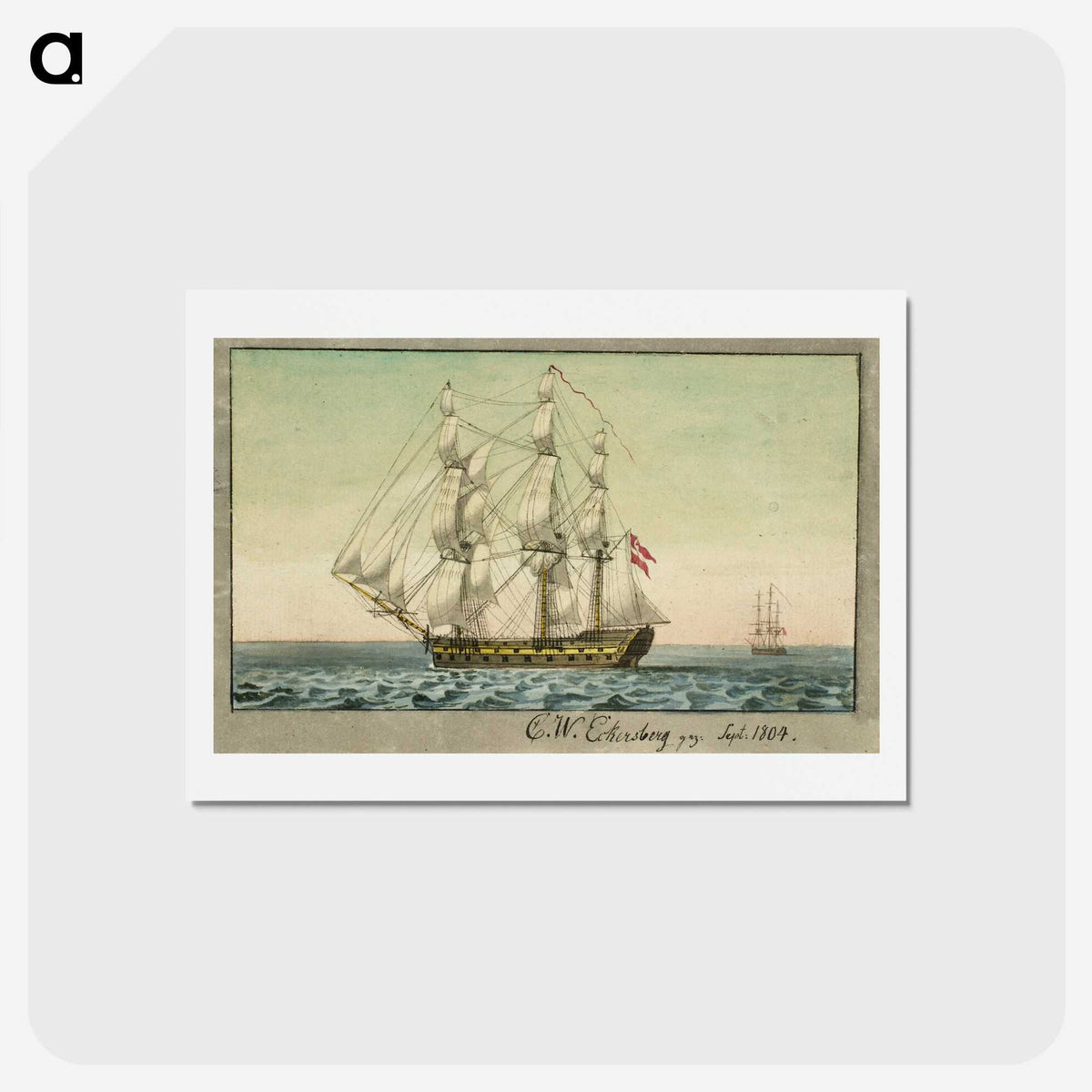 2-57_Christoffer-Wilhelm-Eckersberg_hagaki