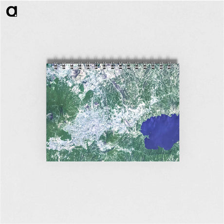 アートメモ帳-Lake Ilopango Caldera
 - 上空からの地球 Memo.