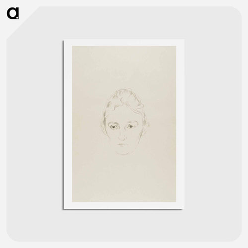 Mrs. Marie Linde - エドヴァルド ムンク Postcard.