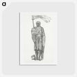 アートポストカード-David of Scotland, Earl of Huntingdon - エドワード バーン ジョーンズ Postcard.