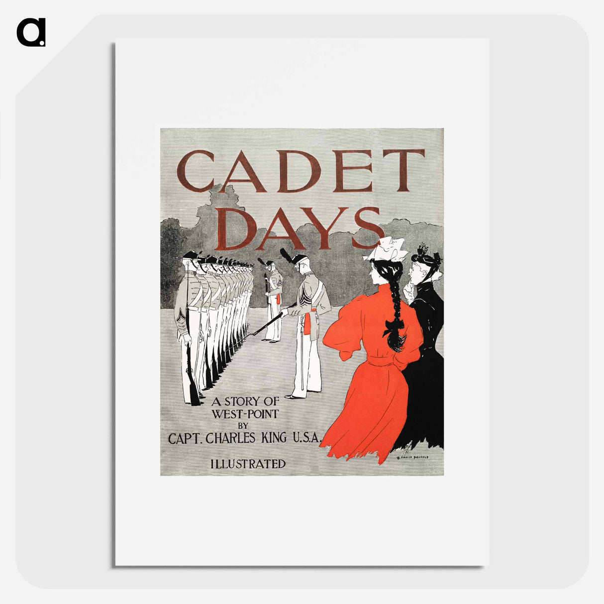 Cadet Days - Edward Penfield Poster.