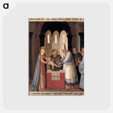 Circumcision - フラ アンジェリコ Postcard.