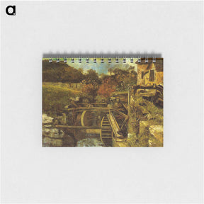 アートメモ帳-The Ornans Paper Mill - ギュスターヴ クールベ Memo.