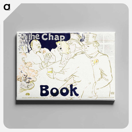 アートパネル-The Chap / Book - アンリ ド トゥールーズ ロートレック Canvas.