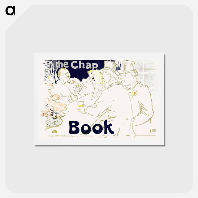 アートポストカード-The Chap / Book - アンリ ド トゥールーズ ロートレック Postcard.