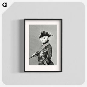 アートポスター-Portrait of Friedrich Wilhelm III - ジャン ベルナール Poster.