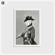アートポストカード-Portrait of Friedrich Wilhelm III - ジャン ベルナール Postcard.