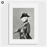 Portrait of Friedrich Wilhelm III - Jean Bernard Poster.