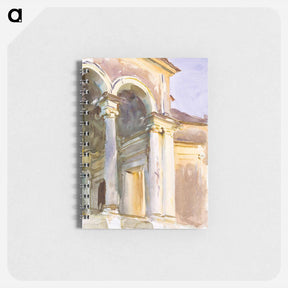 アートメモ帳-Loggia, Villa Giulia, Rome - ジョン シンガー サージェント Memo.