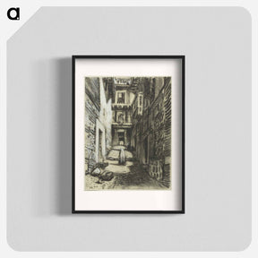 アートポスター-A Street of Toledo
 - ジョセフ ペネル Poster.