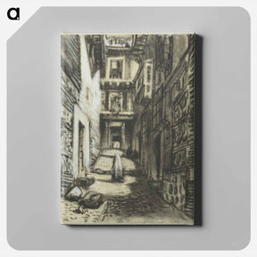アートパネル-A Street of Toledo
 - ジョセフ ペネル Canvas.