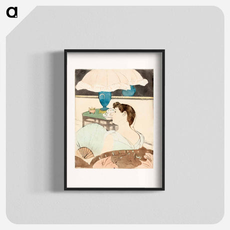 アートポスター-The Lamp - メアリー カサット Poster.