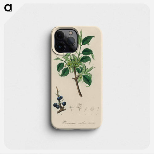 Buckthorn Illustration
 - 薬用植物学 Phone Case.
