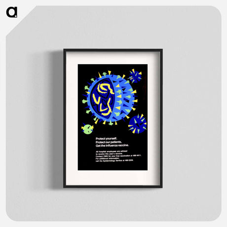 アートポスター-Influenza Vaccination Public Service Announcement
 - 国立医学図書館 Poster.