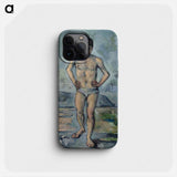 The Bather - Paul Cezanne Phone Case.