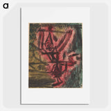 アートポスター-Feuer Clown I (Fire Clown)
 - パウル クレー Poster.