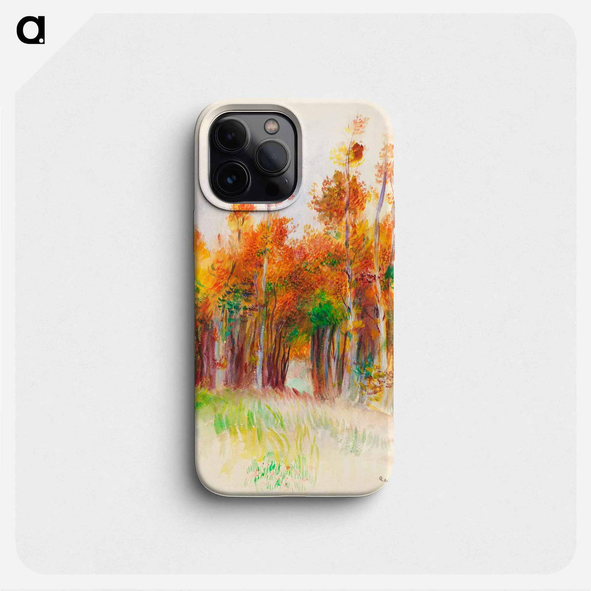 Grove of Trees - ピエール オーギュスト ルノワール Phone Case.