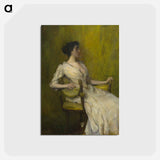 アートポストカード-Lady in White
 - セントルイス美術館 Postcard.