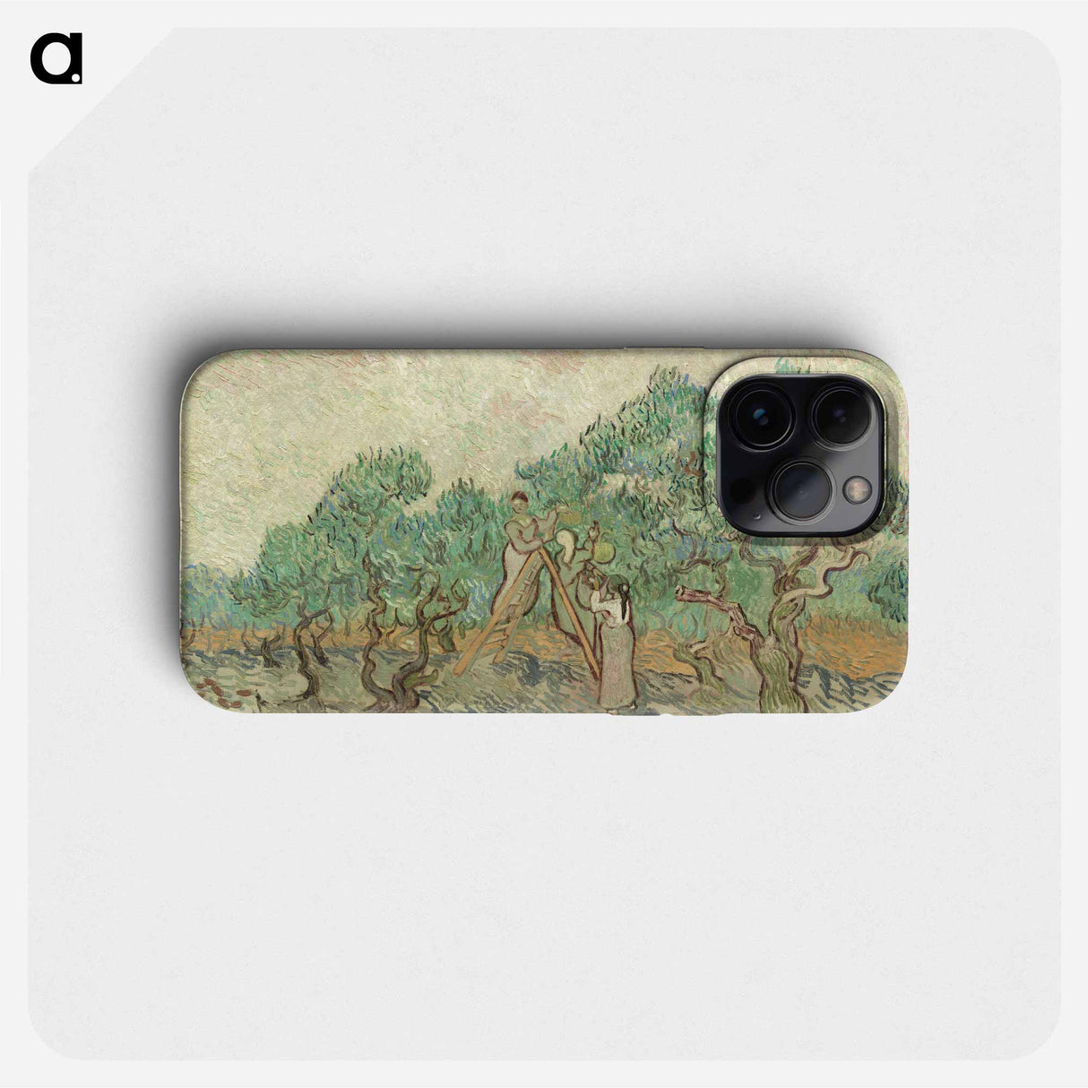 The Olive Orchard - フィンセント ファン ゴッホ Phone Case.