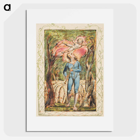 アートポスター-Songs of Innocence: Frontispiece - ウィリアム ブレイク Poster.