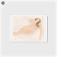 アートポストカード-Study of a Nude (lying on side)
 - イェール大学アートギャラリー Postcard.