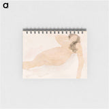 アートメモ帳-Study of a Nude (lying on side)
 - イェール大学アートギャラリー Memo.