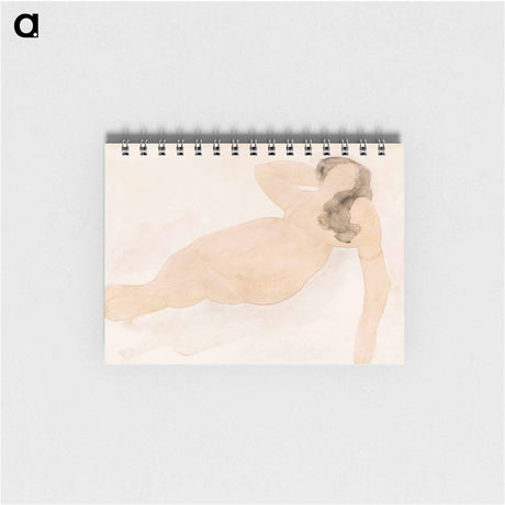 アートメモ帳-Study of a Nude (lying on side)
 - イェール大学アートギャラリー Memo.