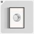アートポスター-World Atlas from The Practical Teaching of Geography
 - 大英図書館 Poster.
