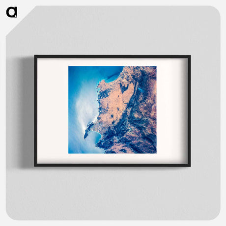アートポスター-Southern Cape District, South Africa (Nadir View)
 - 上空からの地球 Poster.