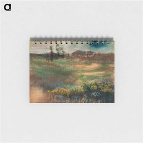 アートメモ帳-Landscape with Smokestacks - エドガー ドガ Memo.