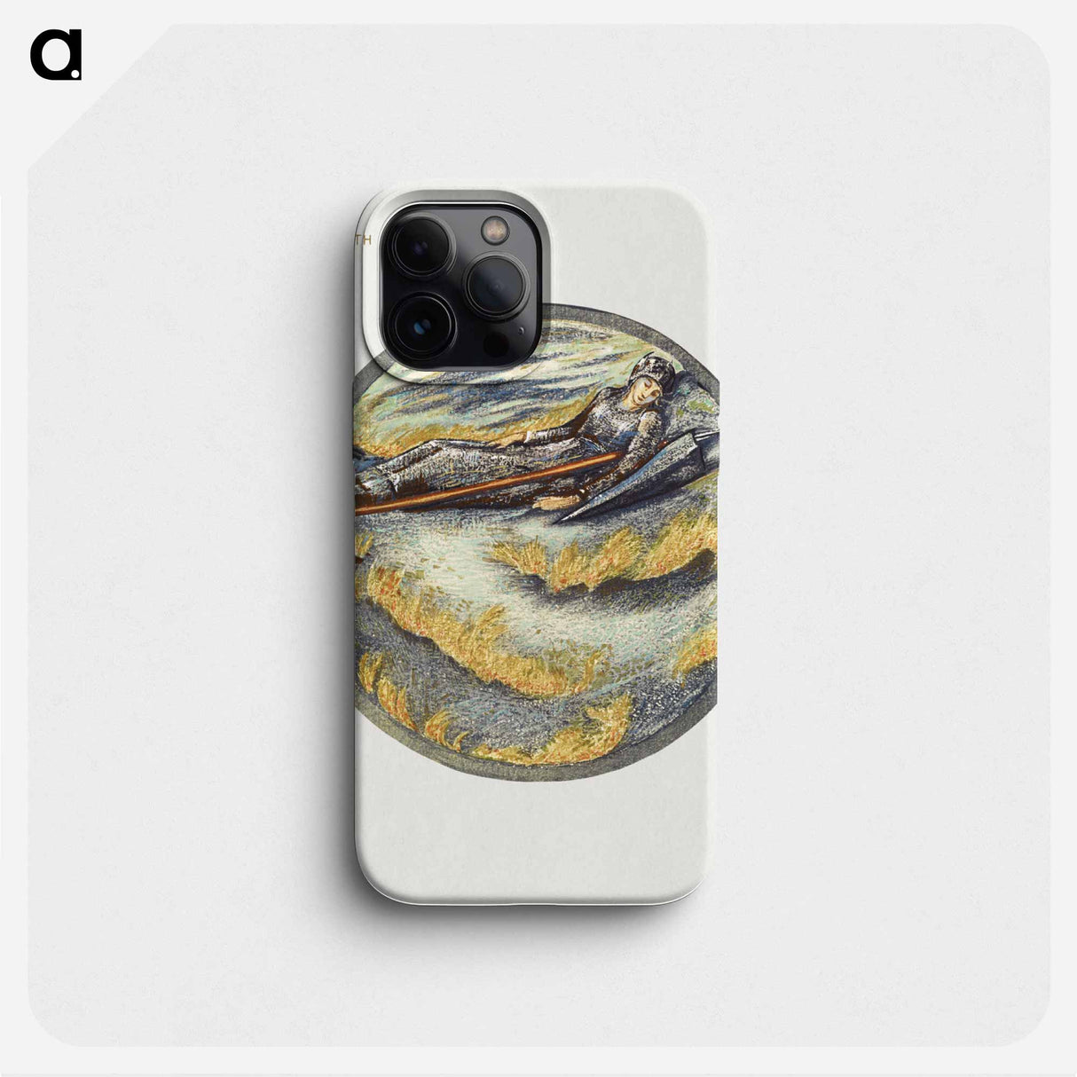 Flame Heath from The Flower Book - エドワード バーン ジョーンズ Phone Case.