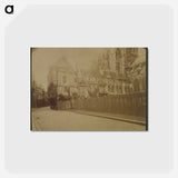 アートポストカード-Rouen, Coin de la Rue Saint-Romain, La Maîtrise
 - ウジェーヌ アジェ Postcard.